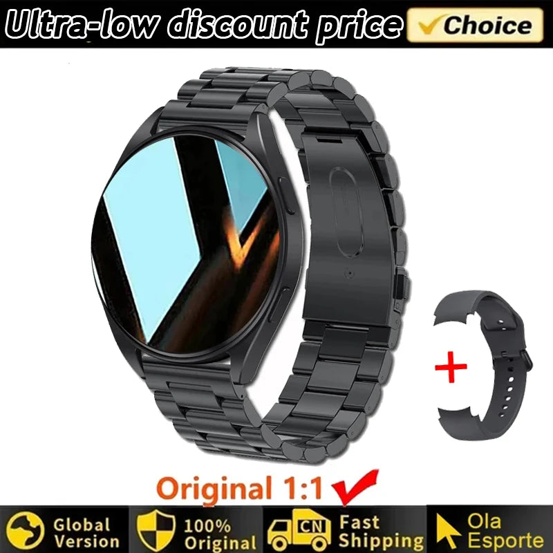 Reloj Inteligente para Mujer, Reloj con 6 Funciones de Monitoreo de Salud, Resistente al Agua, Asistente de Voz, Llamadas Bluetooth, Reloj Inteligente Deportivo Nuevo 2026 para Hombre