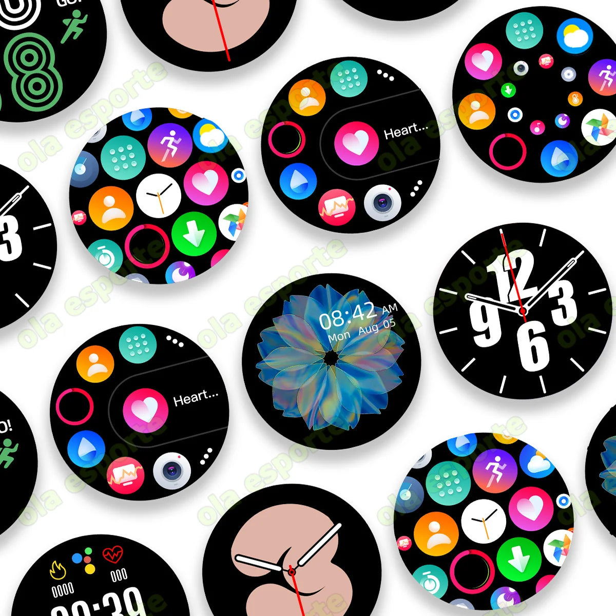 Reloj Inteligente para Mujer, Reloj con 6 Funciones de Monitoreo de Salud, Resistente al Agua, Asistente de Voz, Llamadas Bluetooth, Reloj Inteligente Deportivo Nuevo 2026 para Hombre