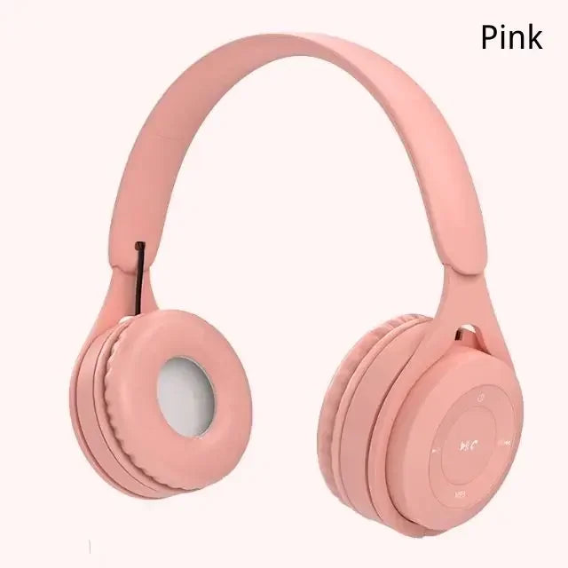 Auriculares Bluetooth de Alta Fidelidad, Inalámbricos, Sobre la Oreja, con Micrófono, Reducción de Ruido, Cómodos para Viajes y Uso en el Hogar