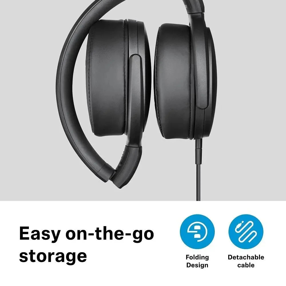Auriculares Sennheiser HD400S con Cable y Micrófono, Reducción de Ruido de Bajos, Auriculares Cerrados para Esports y Juegos