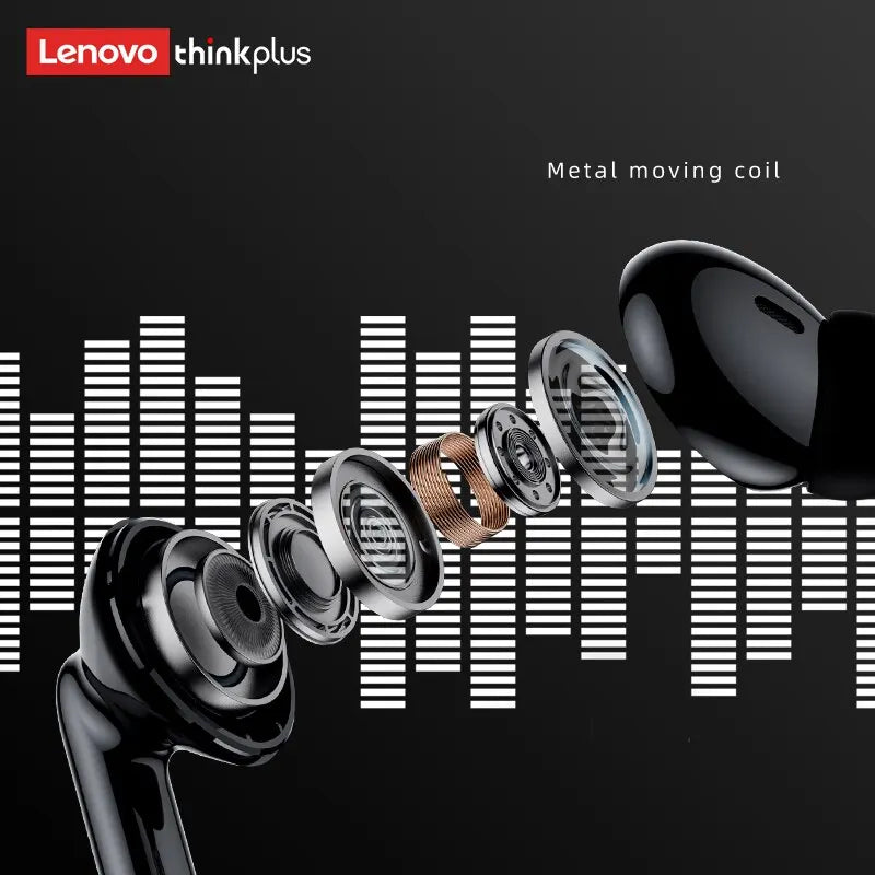 Original Lenovo XT88 TWS auriculares inalámbricos Bluetooth 5,3 micrófono Dual estéreo reducción de ruido bajo HIFI Control táctil auriculares
