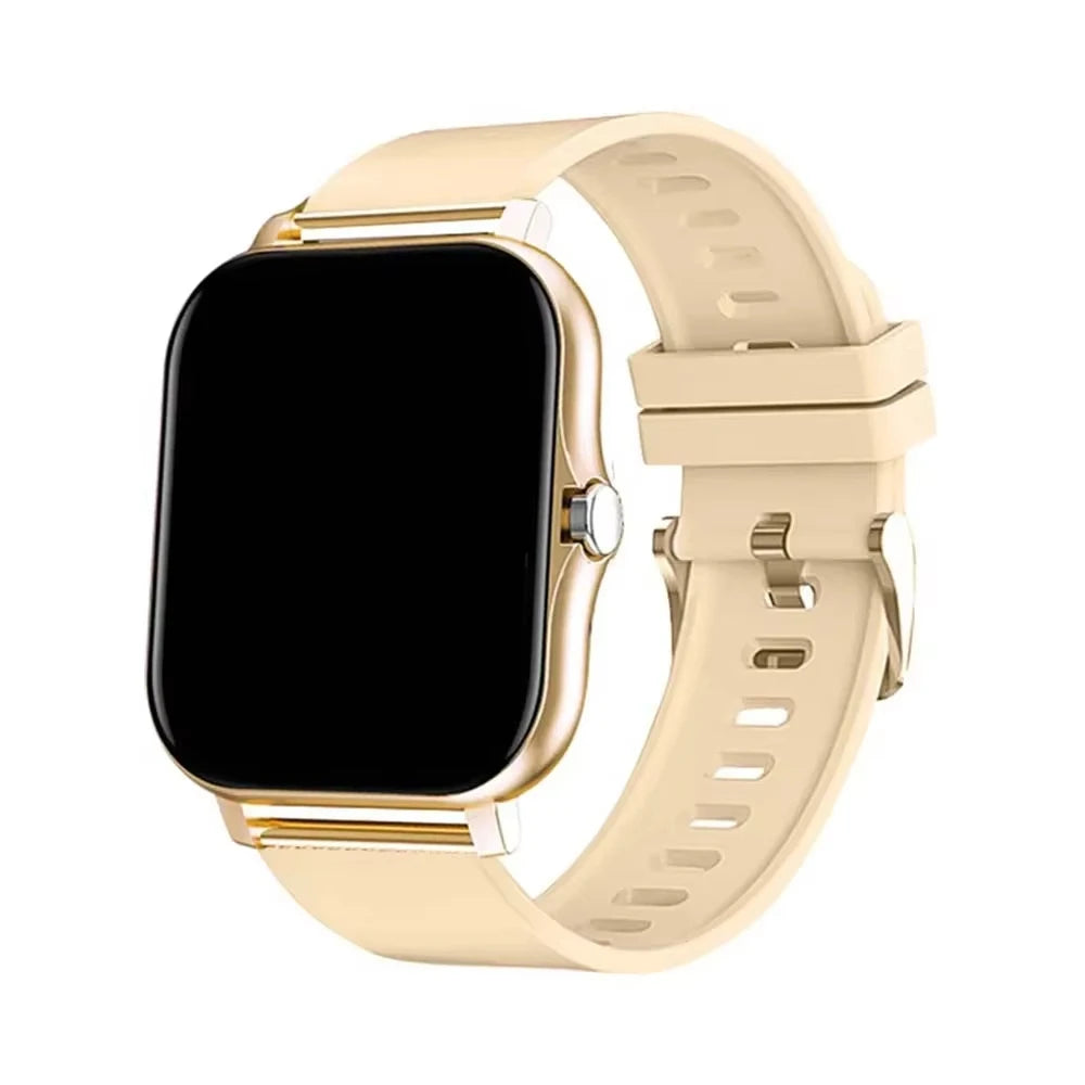 LAXASFIT 2025 nuevo reloj inteligente para hombres y mujeres regalo pantalla completamente táctil reloj deportivo Fitness Bluetooth llamada reloj inteligente Digital