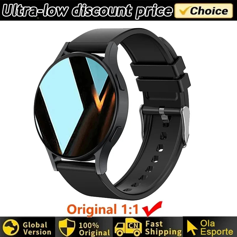 Reloj Inteligente para Mujer, Reloj con 6 Funciones de Monitoreo de Salud, Resistente al Agua, Asistente de Voz, Llamadas Bluetooth, Reloj Inteligente Deportivo Nuevo 2026 para Hombre