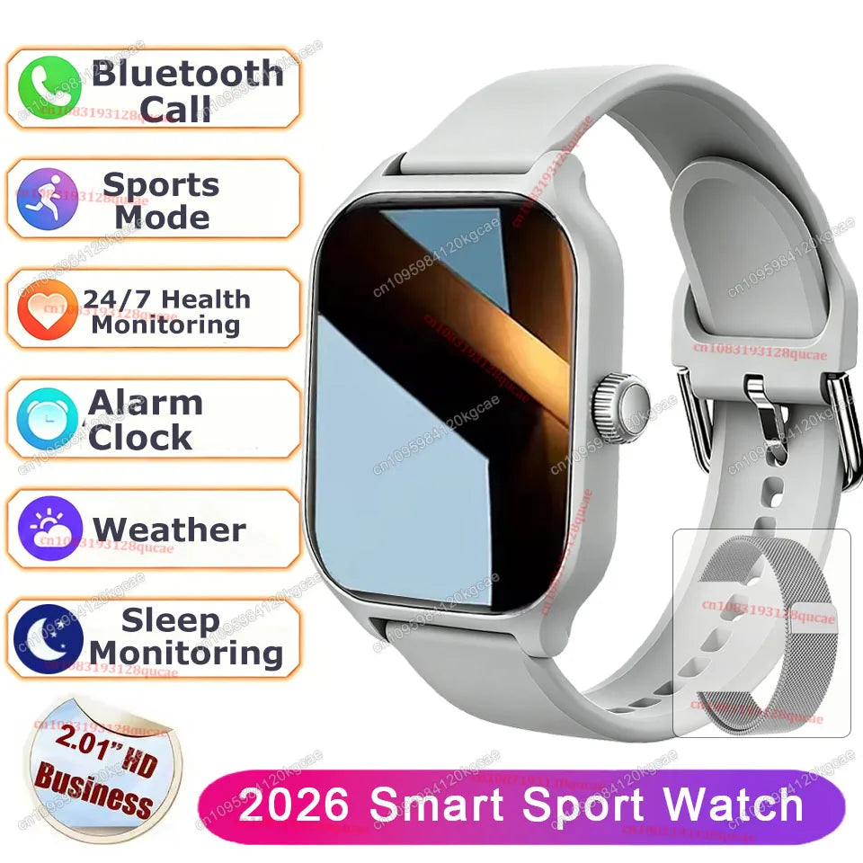 Reloj Inteligente para Hombre, Pantalla AMOLED de 2.01&