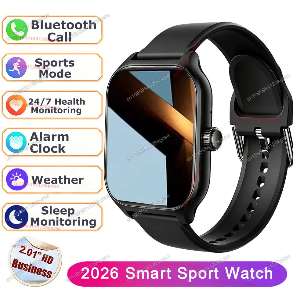 Reloj Inteligente para Hombre, Pantalla AMOLED de 2.01&