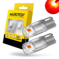 AUXITO 2 uds iluminación de 360 grados Canbus T10 lámparas W5W bombilla LED 196 3030SMD posición de estacionamiento de coche marcador lateral luz Interior de coche