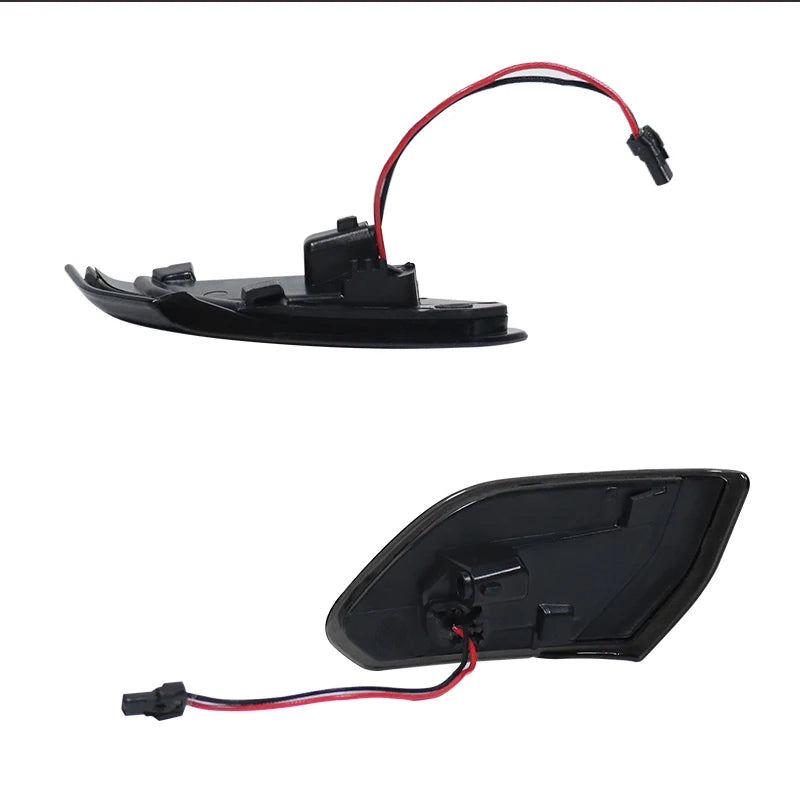 2 uds coche ámbar LED parachoques delantero marcador lateral señal de giro luz intermitente para Jeep Wrangler JL 2018-2021 gladiador JT 20-21
