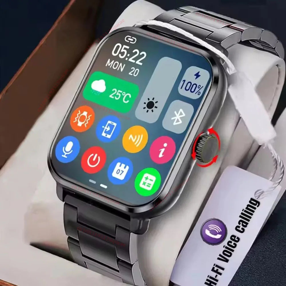 Reloj Inteligente para Hombre, Pantalla AMOLED de 2.01&