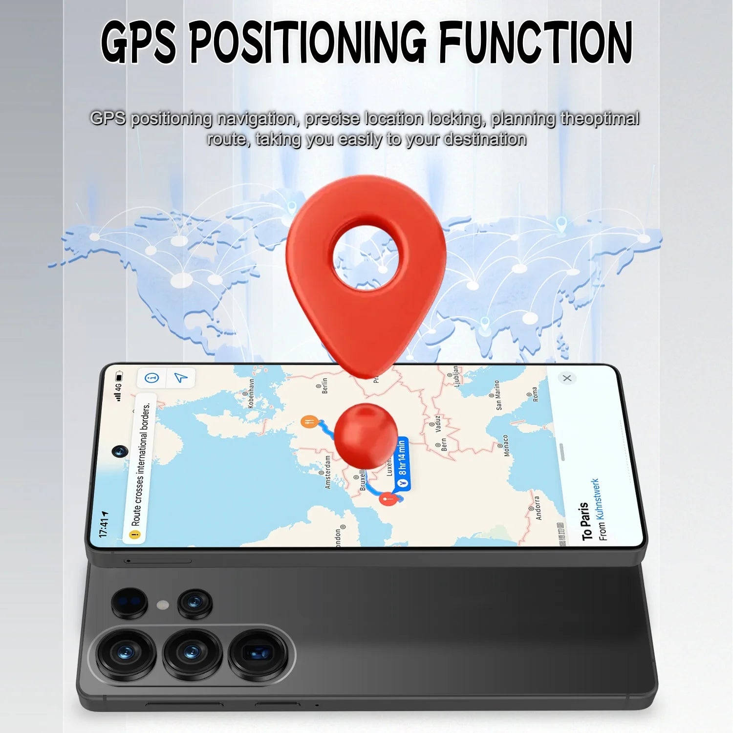 SURGAZE ﻿   Nuevo teléfono inteligente S27 Pro de 6.6 pulgadas, inteligente, 4G 5G, doble tarjeta, doble modo de espera, sistema Android, 12GB+512GB, versión global