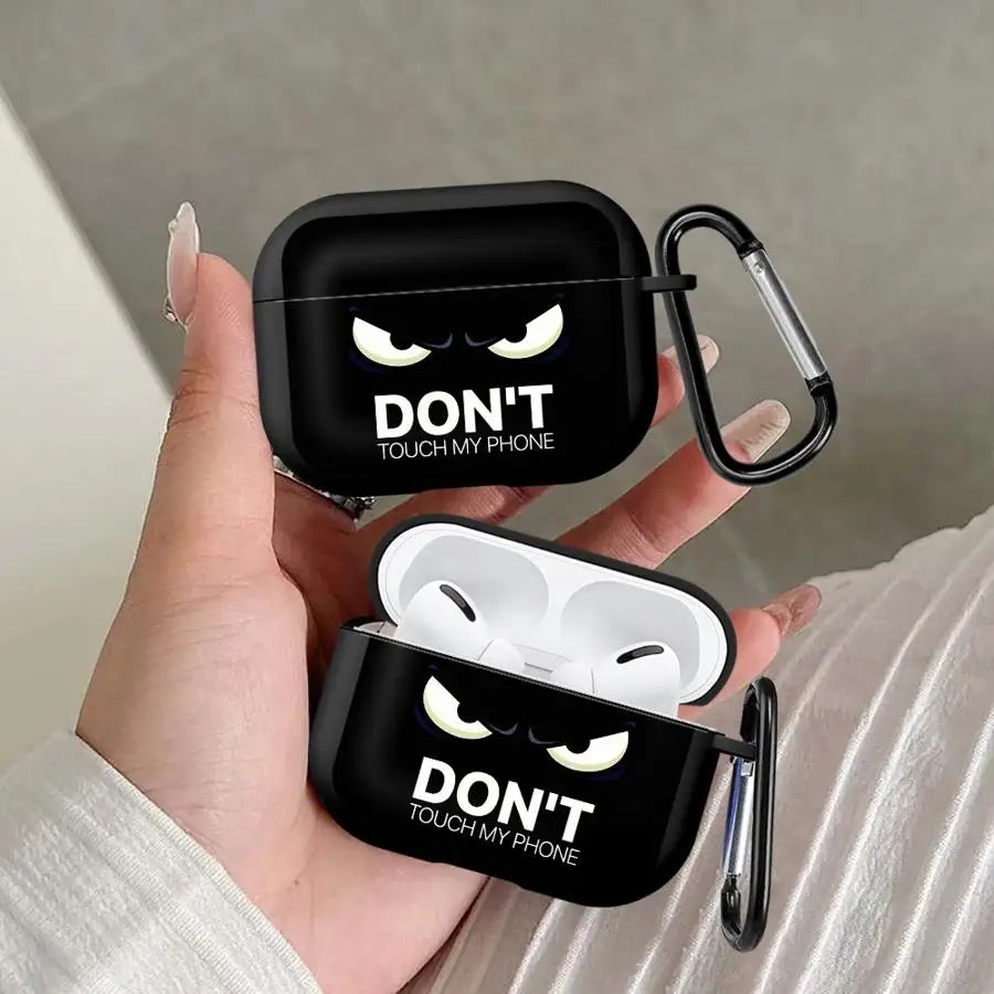 Funda para Airpods 3 Pro3 Pro 4 Pro2 2 1, funda para auriculares, Donnot Touth My Phone Expression