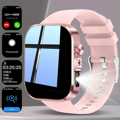 El Último Reloj Inteligente, Modelo de Alta Gama, Cuenta con una Pantalla Táctil de 1.83 Pulgadas, una Correa Elegante y Numerosas Funciones, Incluyendo
