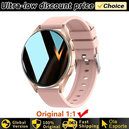 Reloj Inteligente para Mujer, Reloj con 6 Funciones de Monitoreo de Salud, Resistente al Agua, Asistente de Voz, Llamadas Bluetooth, Reloj Inteligente Deportivo Nuevo 2026 para Hombre