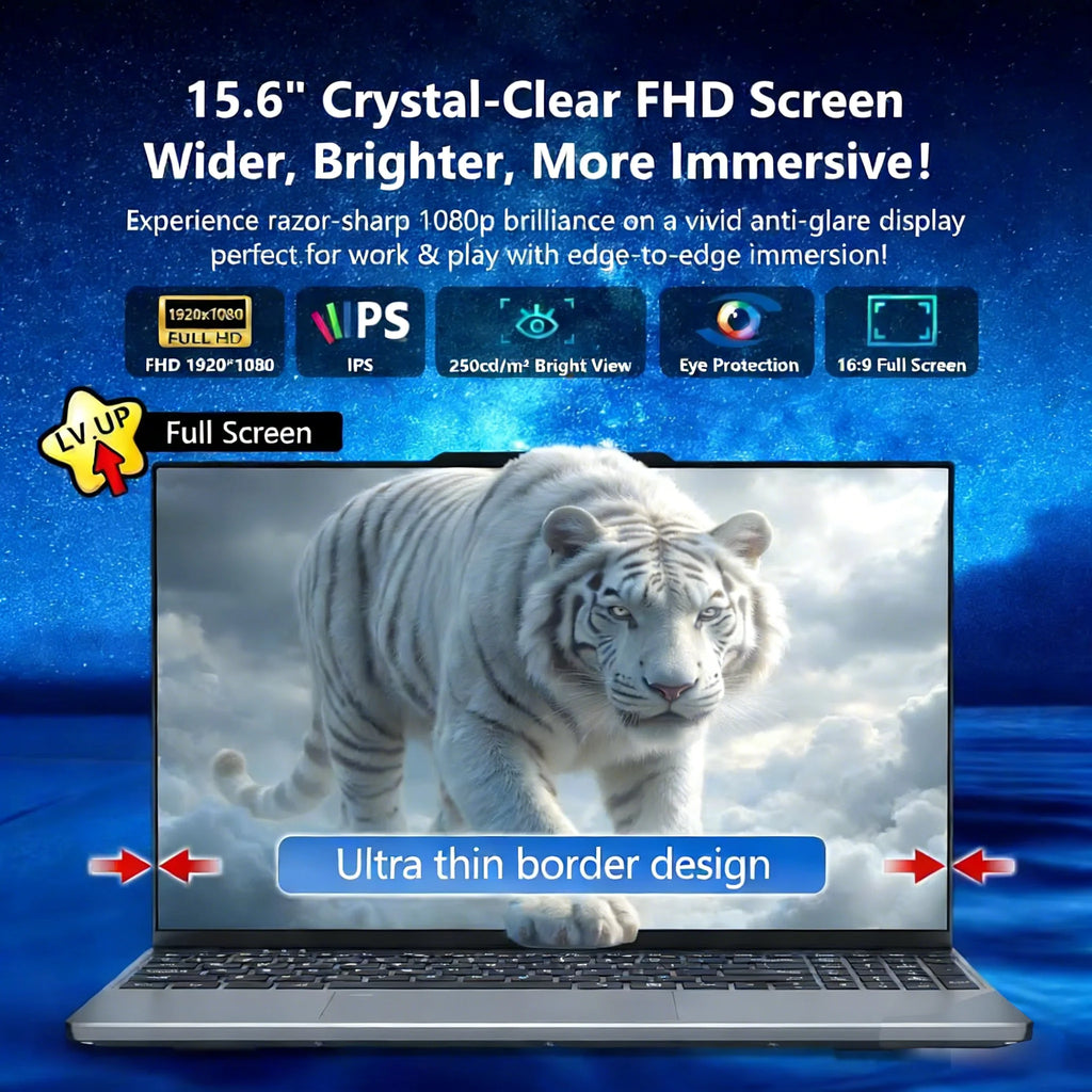 Portátiles de 15 pulgadas con Windows 11 Pro, Intel Core i9-9900, 16 GB de RAM, 1 TB SSD, Office, para juegos, estudio, computadora portátil, PC