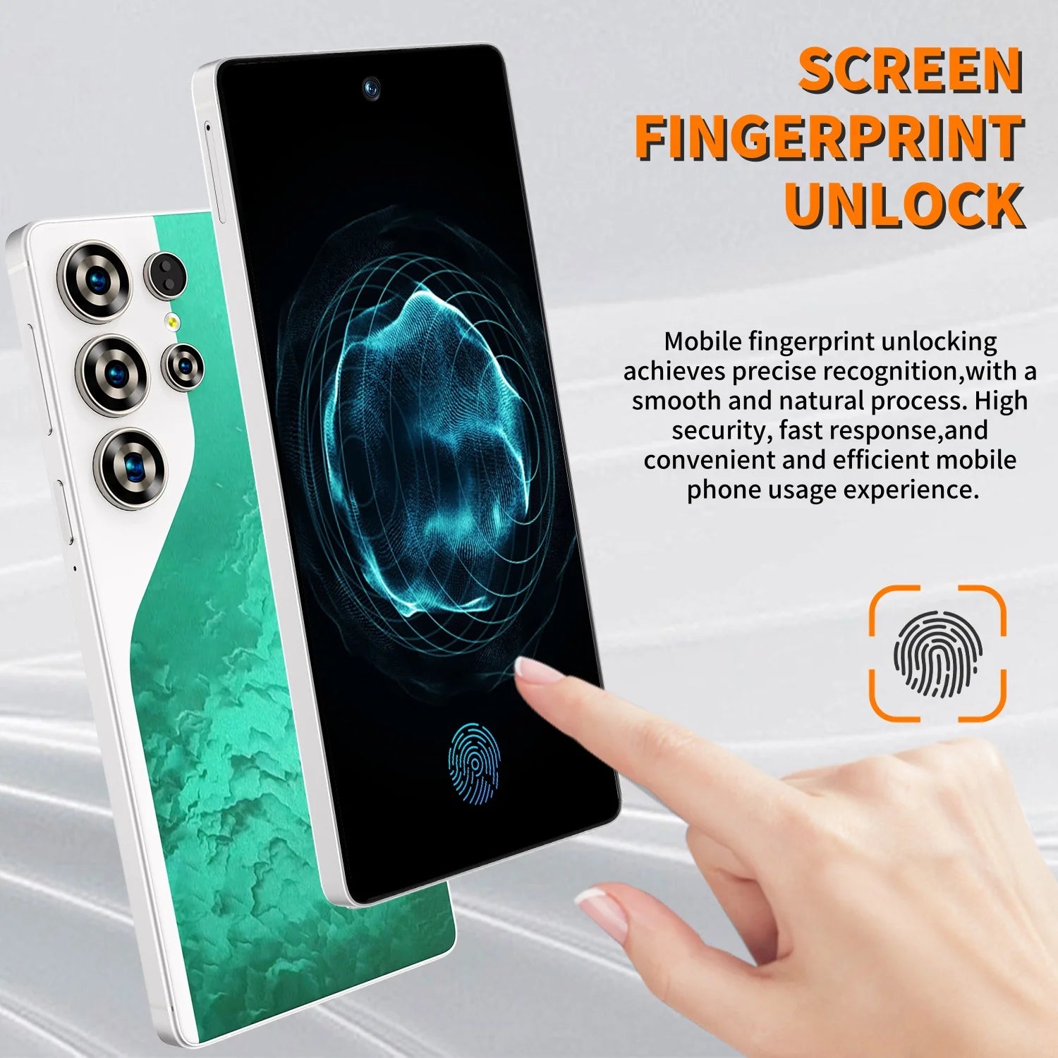 Teléfono inteligente SURGAZE S26 Pro, 4G 5G, doble tarjeta SIM, doble modo de espera, sistema Android, 12GB+512GB, versión global, batería de 6000mAh