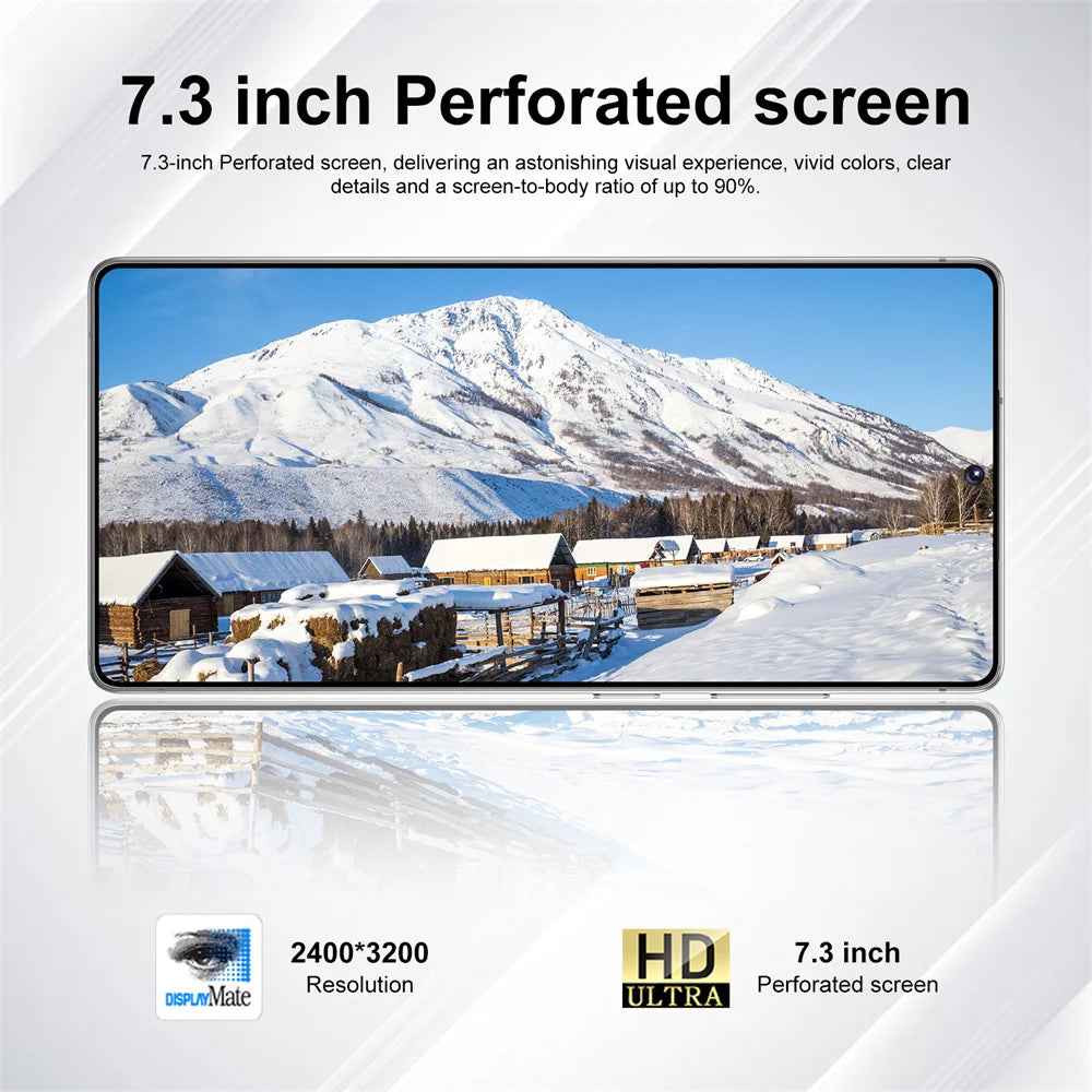 Nuevos Teléfonos Móviles S26 Ultra Smartphone Android 5G 7.3HD, 22G+2TB, 7800mAh, Desbloqueado, Doble SIM, Wifi, Versión Global
