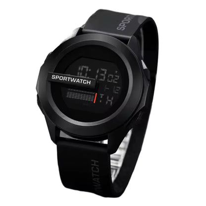 Relojes deportivos para hombre, reloj despertador multifunción para hombre, reloj Digital LED, reloj electrónico deportivo resistente al agua para hombre