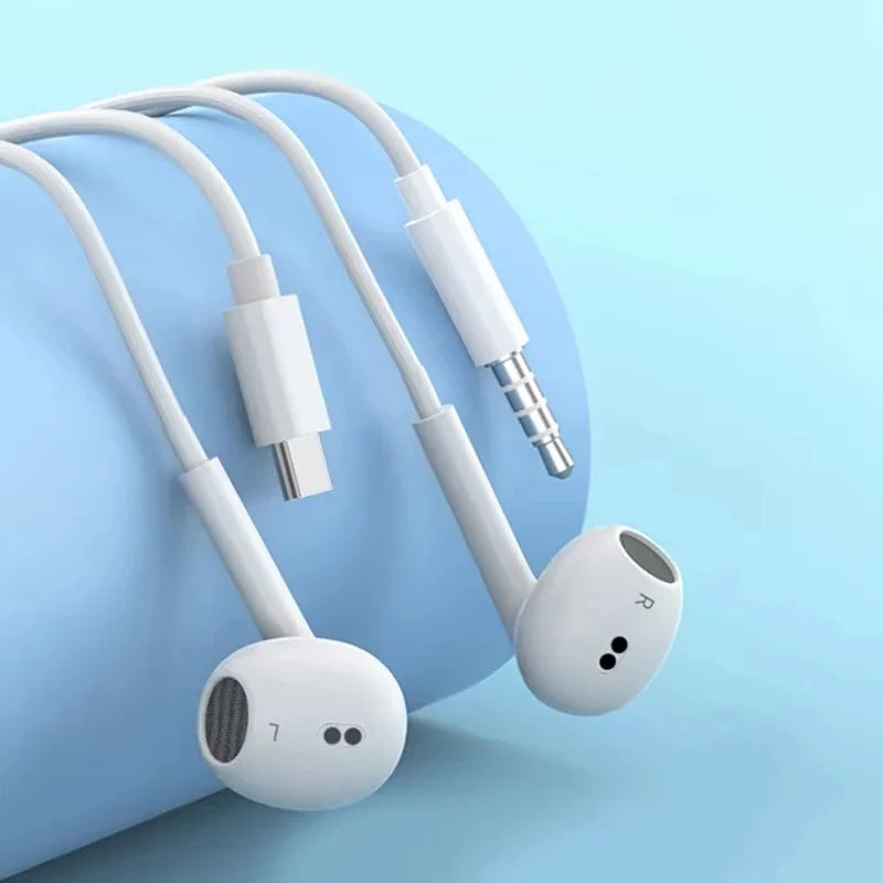 Audífonos Intrauditivos Originales Tipo C para Xiaomi 17 Pro Max 15T 14T Redmi Note 15 14 12 13 Ultra Poco X7 F7 Pro, Auriculares con Cable