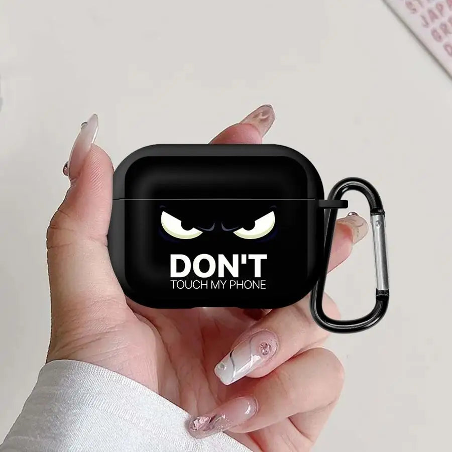 Funda para Airpods 3 Pro3 Pro 4 Pro2 2 1, funda para auriculares, Donnot Touth My Phone Expression
