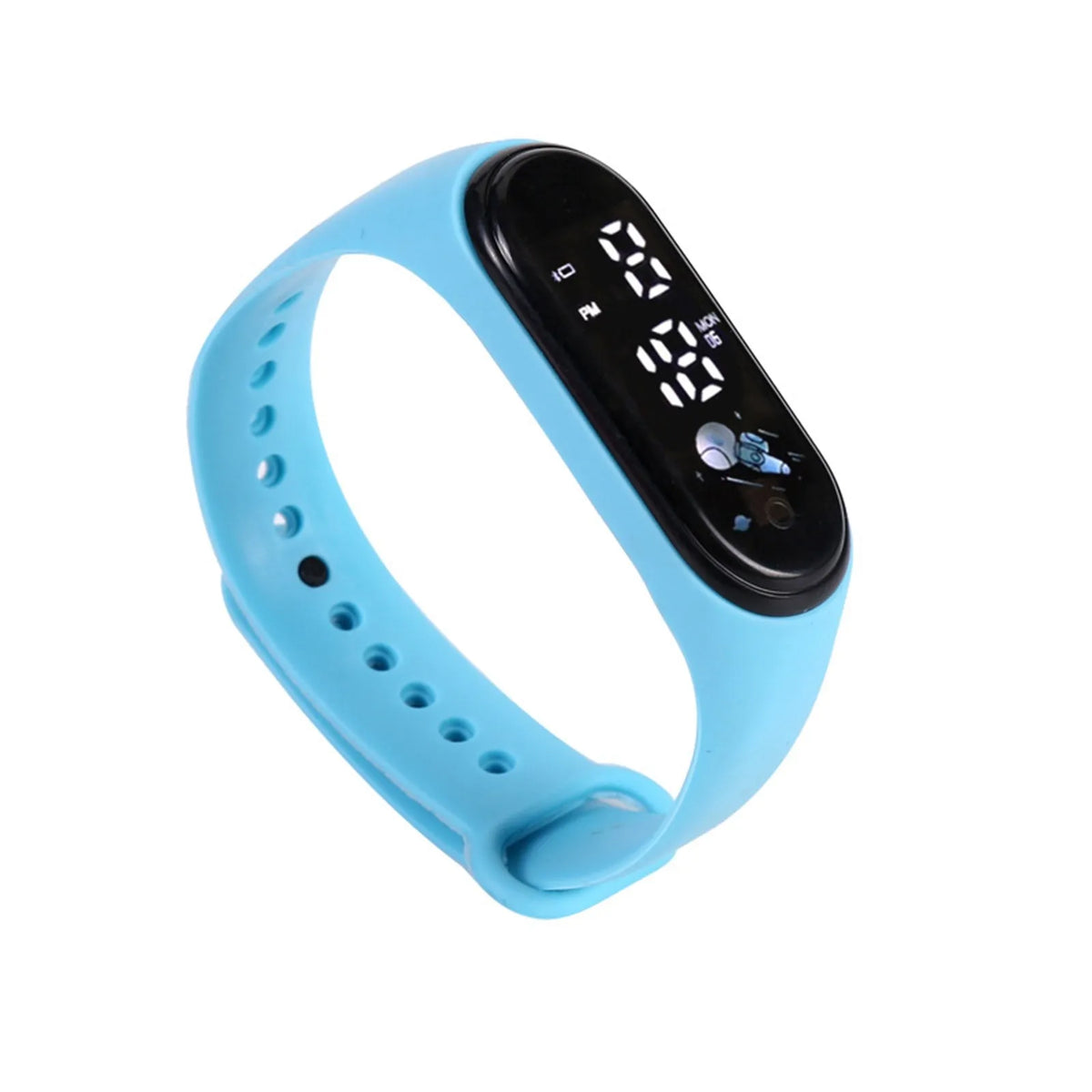 Reloj inteligente Kawaii para niños, relojes digitales para niños, relojes deportivos impermeables para niños, relojes para niños y niñas, reloj de silicona