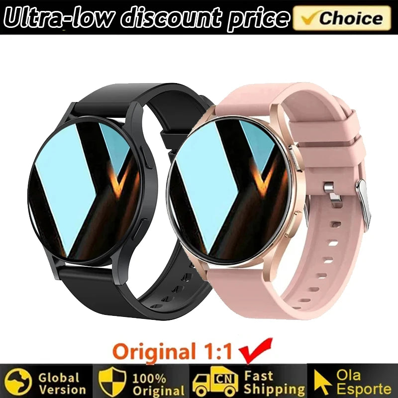 Reloj Inteligente para Mujer, Reloj con 6 Funciones de Monitoreo de Salud, Resistente al Agua, Asistente de Voz, Llamadas Bluetooth, Reloj Inteligente Deportivo Nuevo 2026 para Hombre