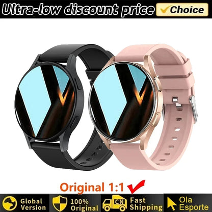 Reloj Inteligente para Mujer, Reloj con 6 Funciones de Monitoreo de Salud, Resistente al Agua, Asistente de Voz, Llamadas Bluetooth, Reloj Inteligente Deportivo Nuevo 2026 para Hombre