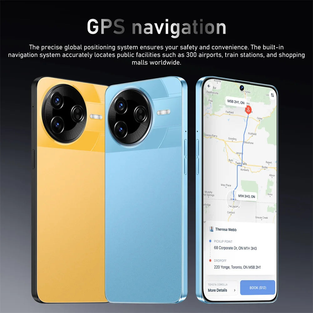NUEVO Teléfono Celular Original F7 Ultra, Pantalla de 7.3 Pulgadas, 4G 5G, Doble SIM, Smartphone con Batería de 7800mAh, Android 15, Versión Global