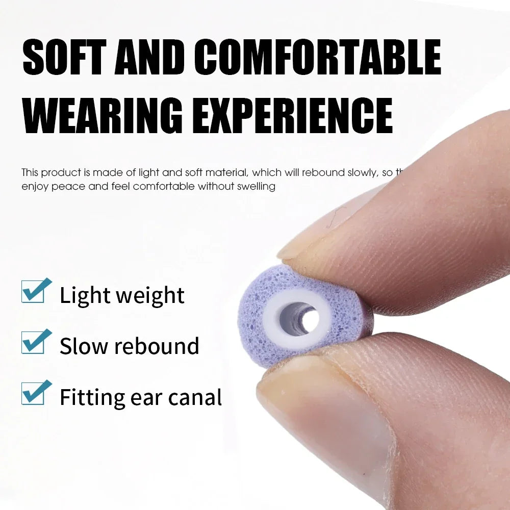 Almohadillas para los oídos Samsung Galaxy Buds 2 Pro, puntas de espuma viscoelástica, repuesto antideslizante, tapones para los oídos, tapas, accesorios L