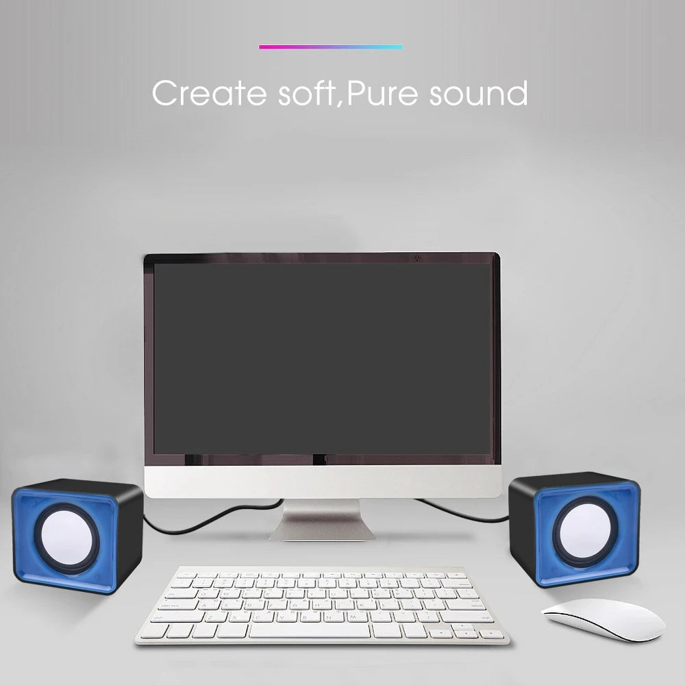 Altavoz De PC para ordenador, portátil, Notebook, escritorio, Caixa De Som, Mini caja De sonido, columna De música, columna acústica, sistema De Audio