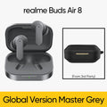 Versión Global realme Buds Air 8, Auriculares Inalámbricos con Cancelación de Ruido Ultra Profunda de 55dB, Bluetooth 5.4, LHDC 5.0, IP55