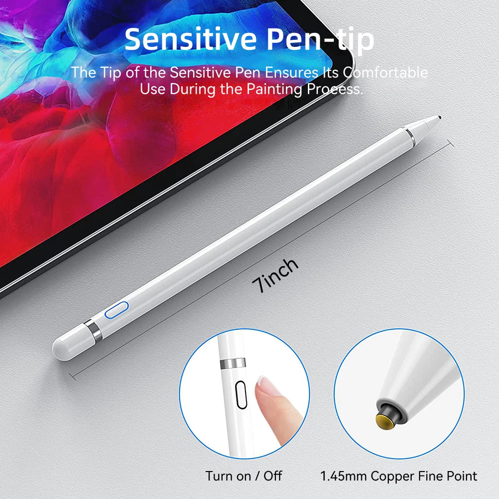 Premium Stylus Pen for iPad, Android & Samsung - Precision Touch for Ultimate Control