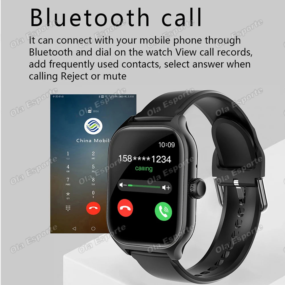 Reloj Inteligente para Hombre, Pantalla AMOLED de 2.01&