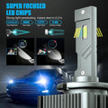 Serie D D1S faros LED para coche bombillas HID D2S D3S D4S D5S 35W luces Turbo 30000LM 6000K lámpara automática CANbus sin errores Plug & Play