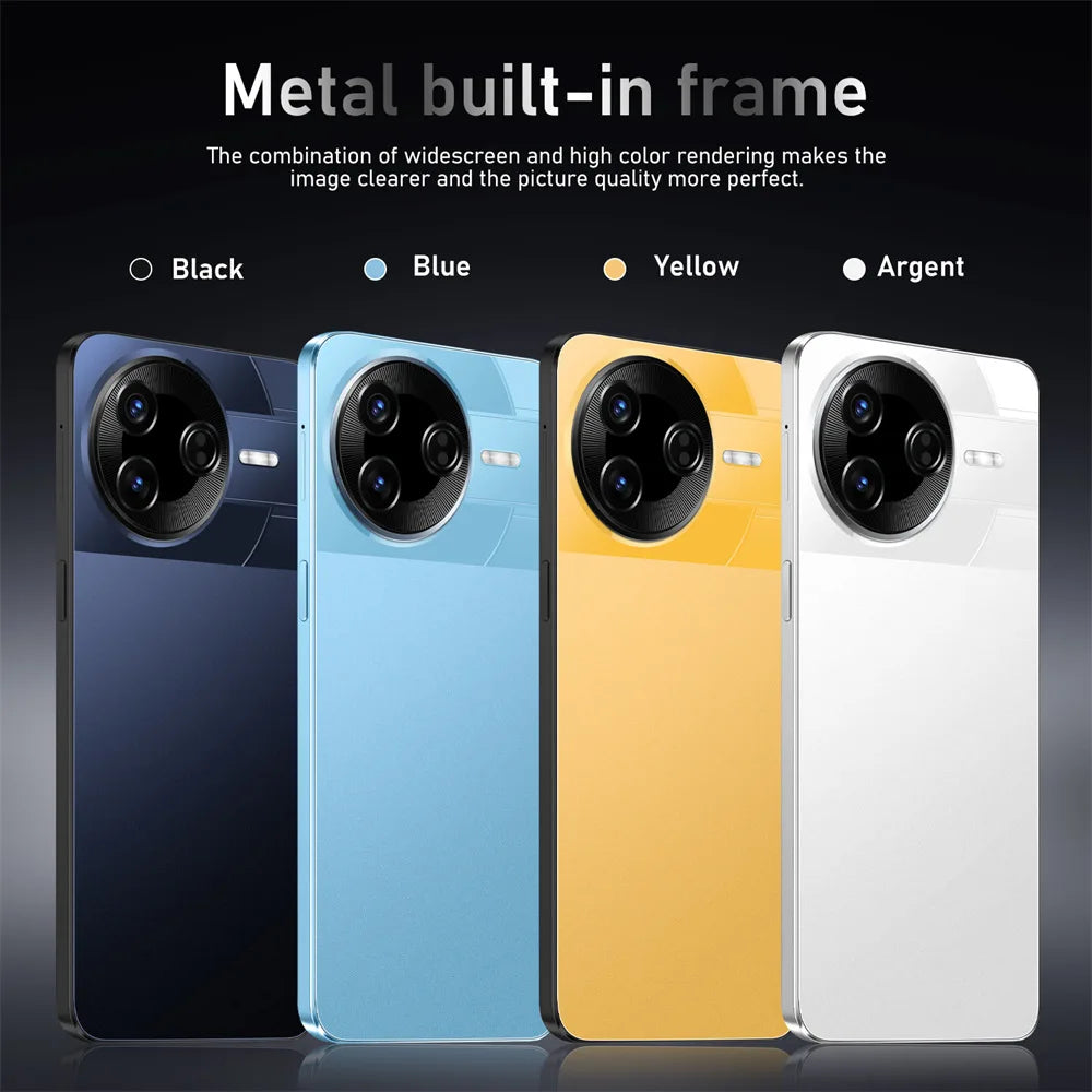 NUEVO Teléfono Celular Original F7 Ultra, Pantalla de 7.3 Pulgadas, 4G 5G, Doble SIM, Smartphone con Batería de 7800mAh, Android 15, Versión Global