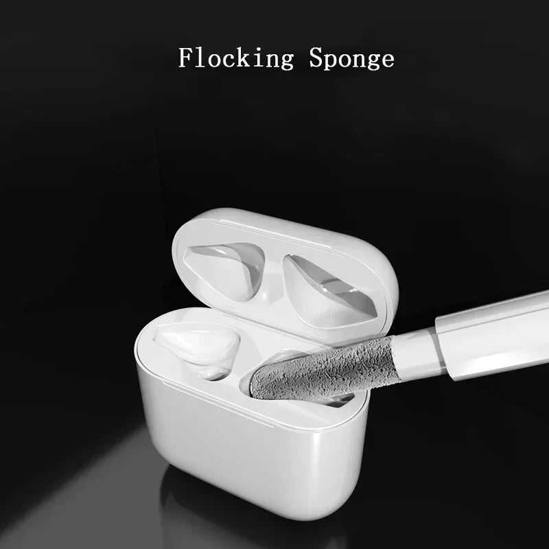 Para AirPods Pro funda Kit de limpieza funda protectora de silicona suave para Apple AirPod Pro 2a/1a generación funda pluma limpia