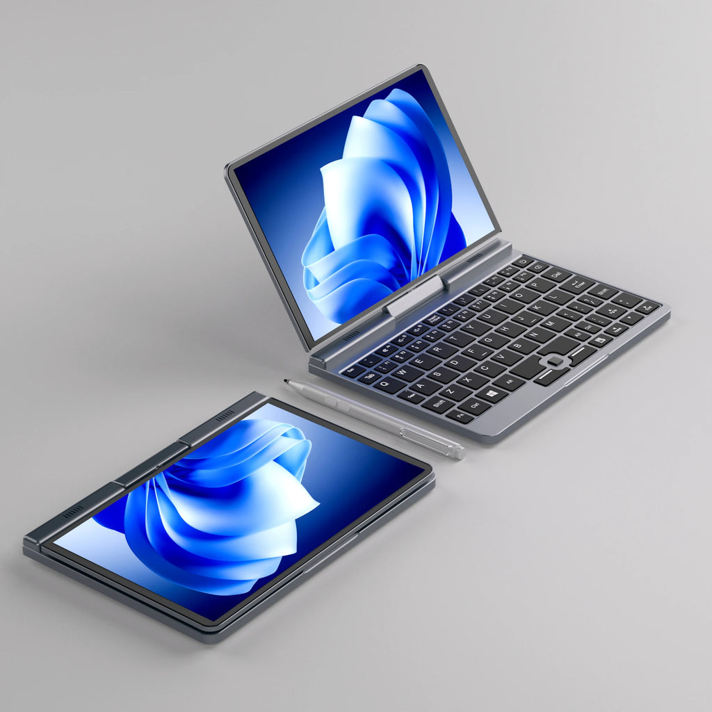 Mini Laptop YSJMNPC de 12.ª Generación, Intel N95 Quad Core, Pantalla de 8 Pulgadas, LPDDR5 12GB 4800MHz, M.2 1TB, Windows 11 Pro, AX WiFi 6, BT 5.2, RJ45 LAN