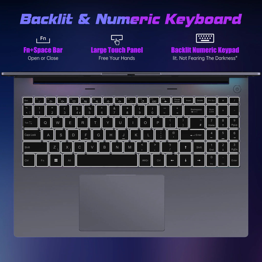 ACEMAGIC Laptop portátil para juegos FHD de 16 pulgadas AMD Ryzen 7 6800H 16GB RAM 512GB SSD Windows 11 Pro Notebook retroiluminado KB Wifi6 BT5.2