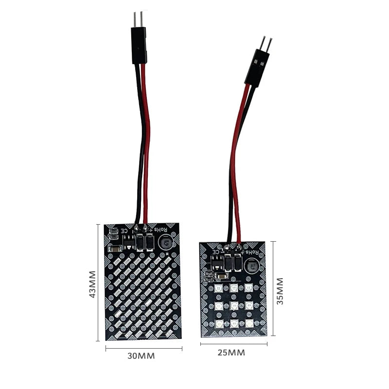 Panel de luz Interior de camión de 12V/24V T10 festón BA9S lámpara de lectura luz de placa 9 48 SMD 2835 bombilla LED de techo C5W adorno blanco azul