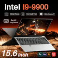 Portátiles de 15 pulgadas con Windows 11 Pro, Intel Core i9-9900, 16 GB de RAM, 1 TB SSD, Office, para juegos, estudio, computadora portátil, PC