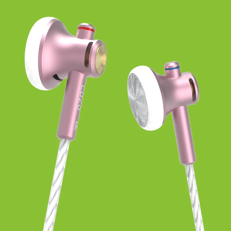 NICEHCK EB2S auricular HIFI de Metal 3,5mm 15,4mm LCP música dinámica auricular de agudos Vocal auriculares con cable MX500 MX985 PK1 PK2 A8 YD30