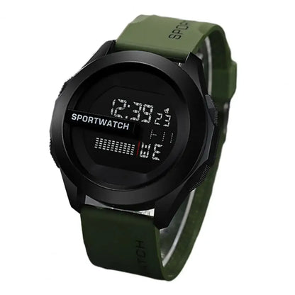 Relojes deportivos para hombre, reloj despertador multifunción para hombre, reloj Digital LED, reloj electrónico deportivo resistente al agua para hombre