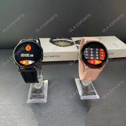 Reloj Inteligente para Mujer, Reloj con 6 Funciones de Monitoreo de Salud, Resistente al Agua, Asistente de Voz, Llamadas Bluetooth, Reloj Inteligente Deportivo Nuevo 2026 para Hombre