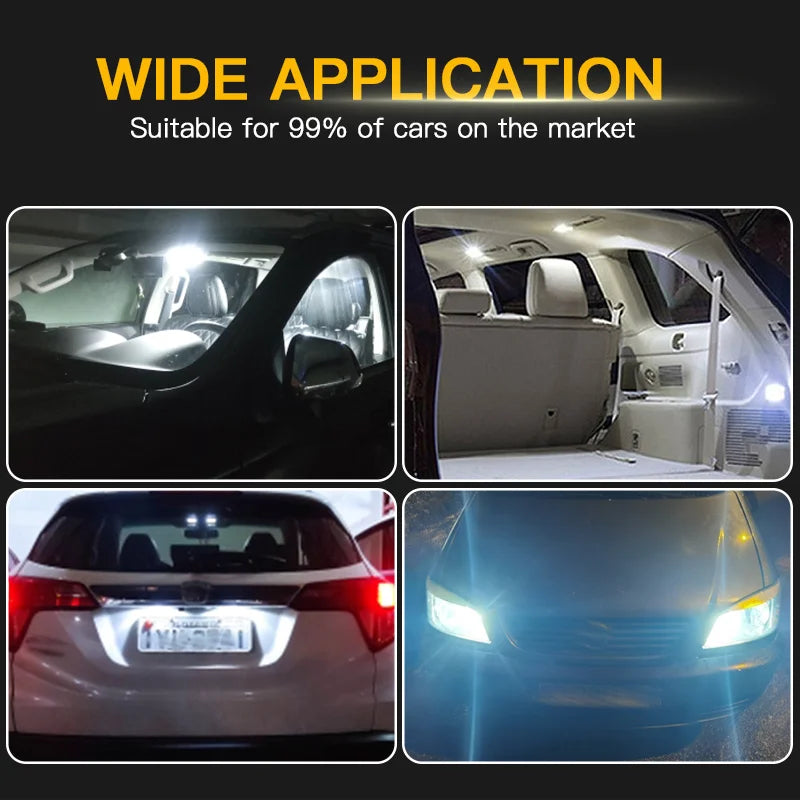 2 uds luz LED de matrícula W5W T10 CANbus para Peugeot 208 1 2 accesorios 2012 2013 2014 2015 2016 2017 2018 2019 2020 2021