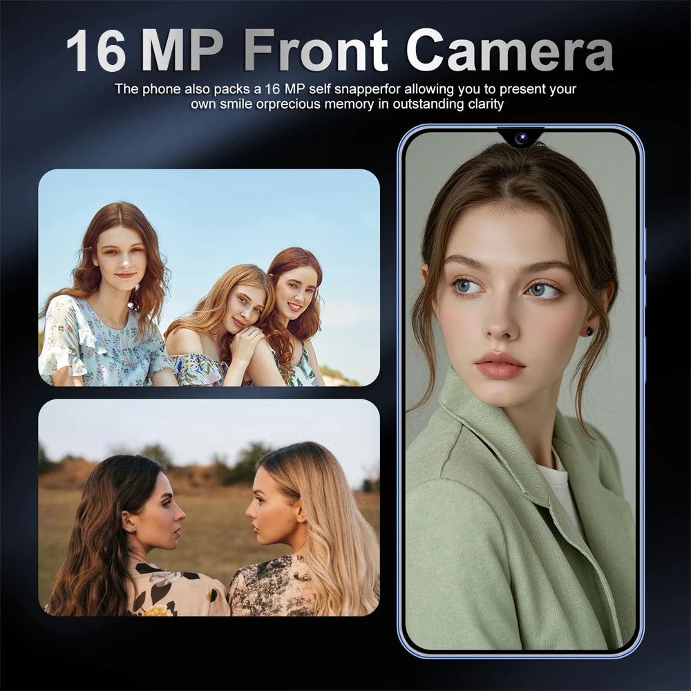 Caliente i17 Pro Max teléfonos móviles 2026 nuevo Original 7.0HD 5G tarjeta Dual modo de reposo teléfono inteligente 8000mAh Android 15 teléfonos móviles