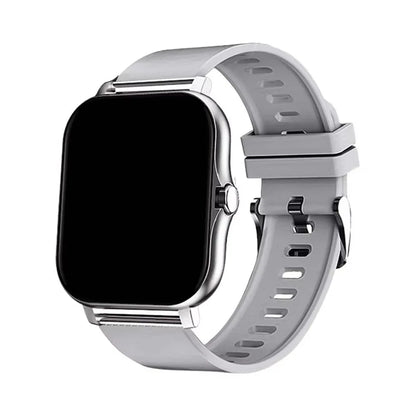 LAXASFIT 2025 nuevo reloj inteligente para hombres y mujeres regalo pantalla completamente táctil reloj deportivo Fitness Bluetooth llamada reloj inteligente Digital