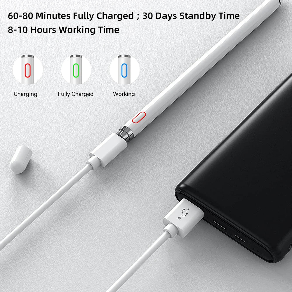 Premium Stylus Pen for iPad, Android & Samsung - Precision Touch for Ultimate Control