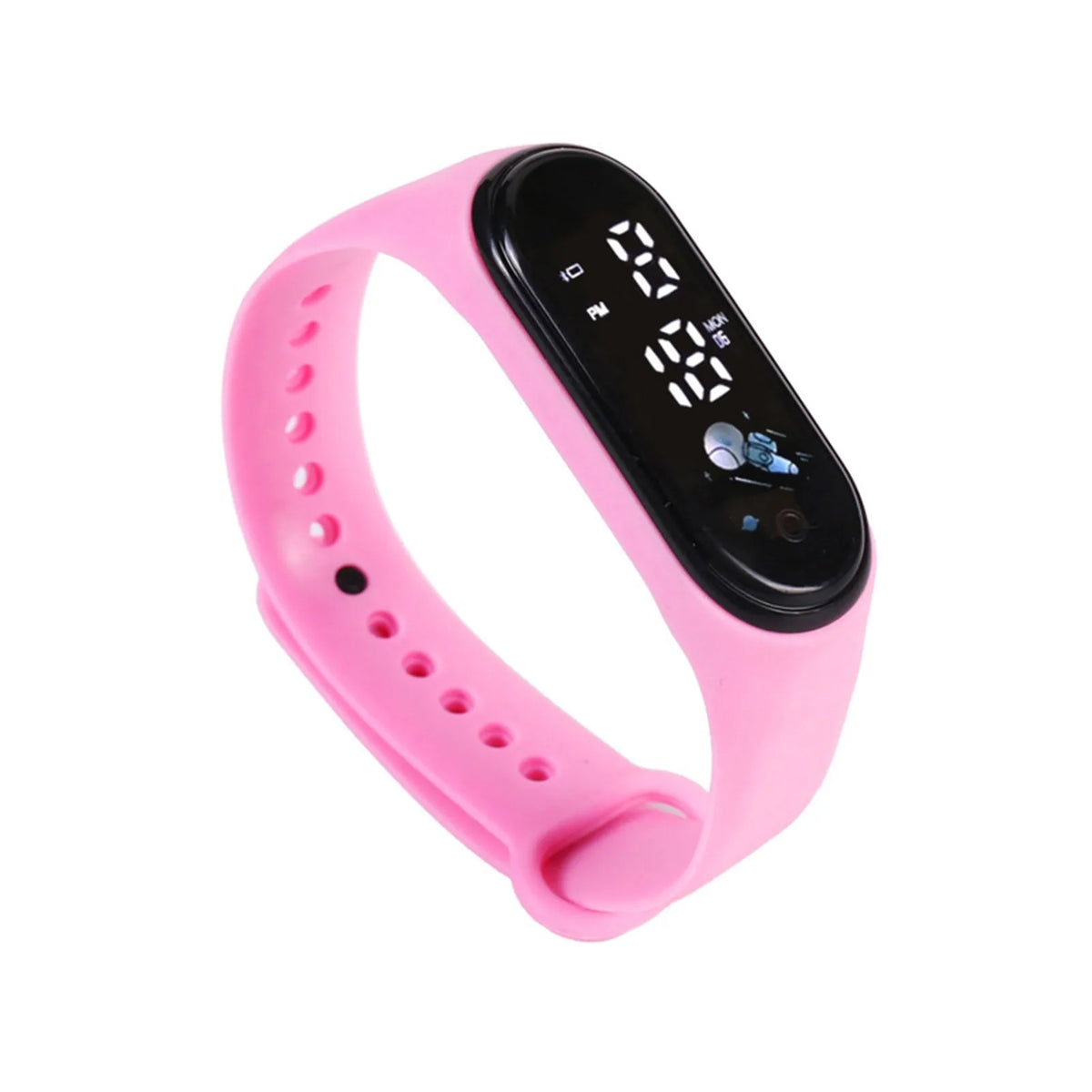 Reloj inteligente Kawaii para niños, relojes digitales para niños, relojes deportivos impermeables para niños, relojes para niños y niñas, reloj de silicona