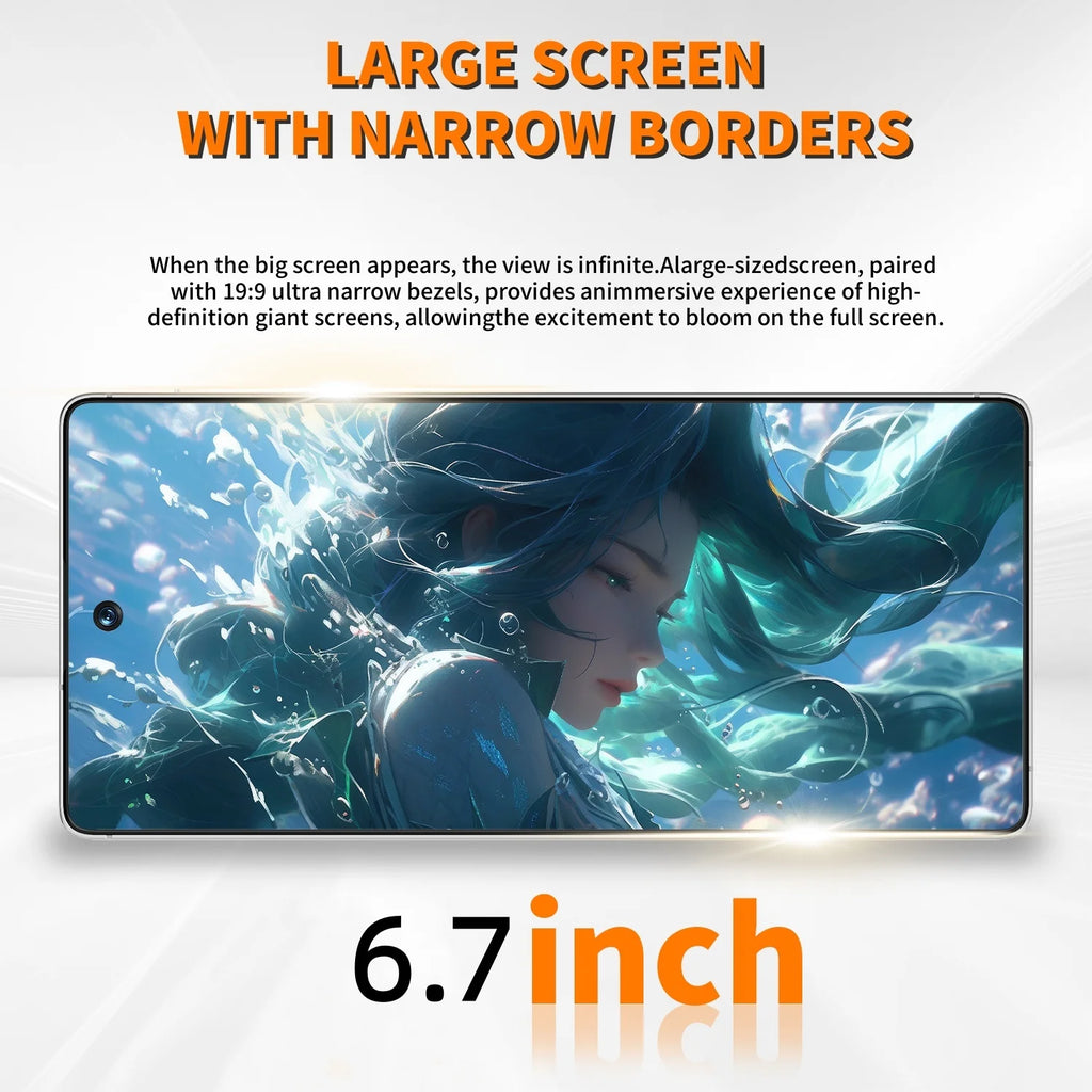 Teléfono inteligente SURGAZE S26 Pro, 4G 5G, doble tarjeta SIM, doble modo de espera, sistema Android, 12GB+512GB, versión global, batería de 6000mAh
