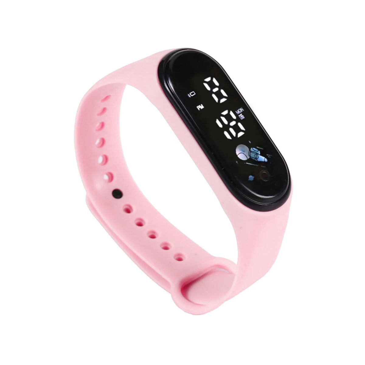 Reloj inteligente Kawaii para niños, relojes digitales para niños, relojes deportivos impermeables para niños, relojes para niños y niñas, reloj de silicona