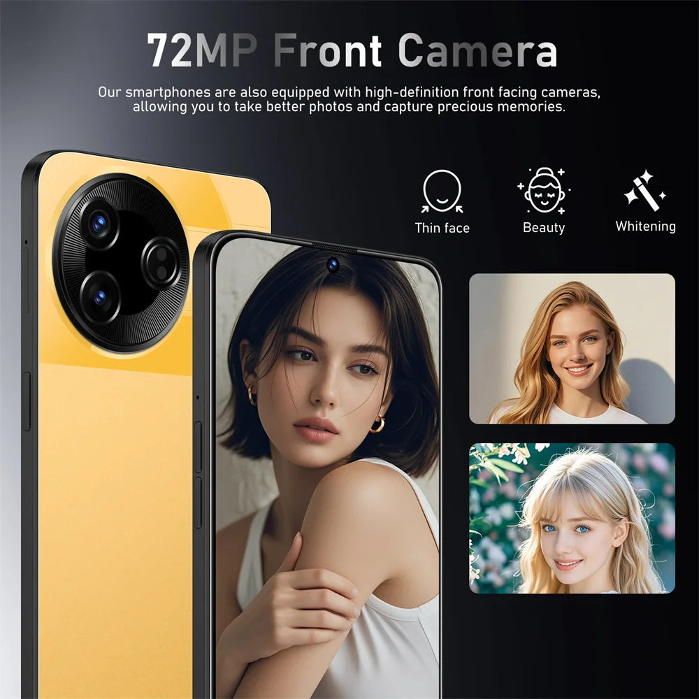 NUEVO Teléfono Celular Original F7 Ultra, Pantalla de 7.3 Pulgadas, 4G 5G, Doble SIM, Smartphone con Batería de 7800mAh, Android 15, Versión Global