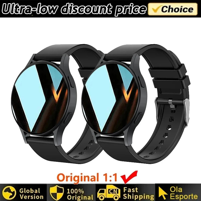 Reloj Inteligente para Mujer, Reloj con 6 Funciones de Monitoreo de Salud, Resistente al Agua, Asistente de Voz, Llamadas Bluetooth, Reloj Inteligente Deportivo Nuevo 2026 para Hombre